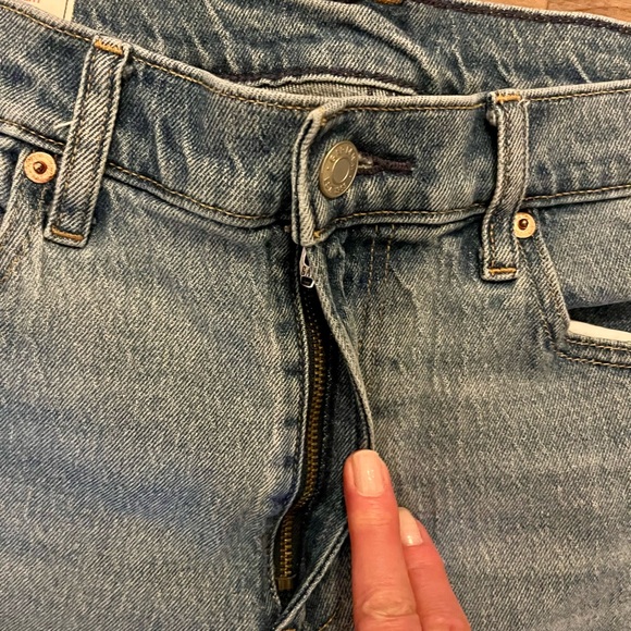 Gap 90s straight high rise jeans Waist 30/ Size 10 Short! - Picture 3 of 9